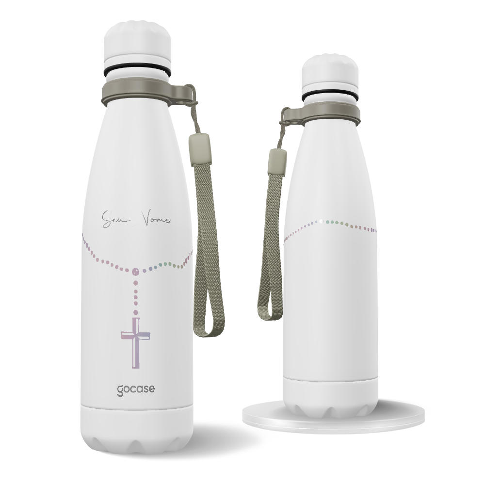 Garrafa Térmica Urban + Ebook - Cordão de Cruz