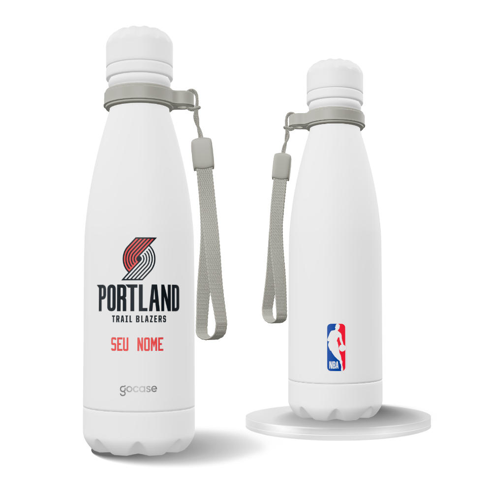 Garrafa Térmica Urban + Ebook - Portland Trailblazers - Logo
