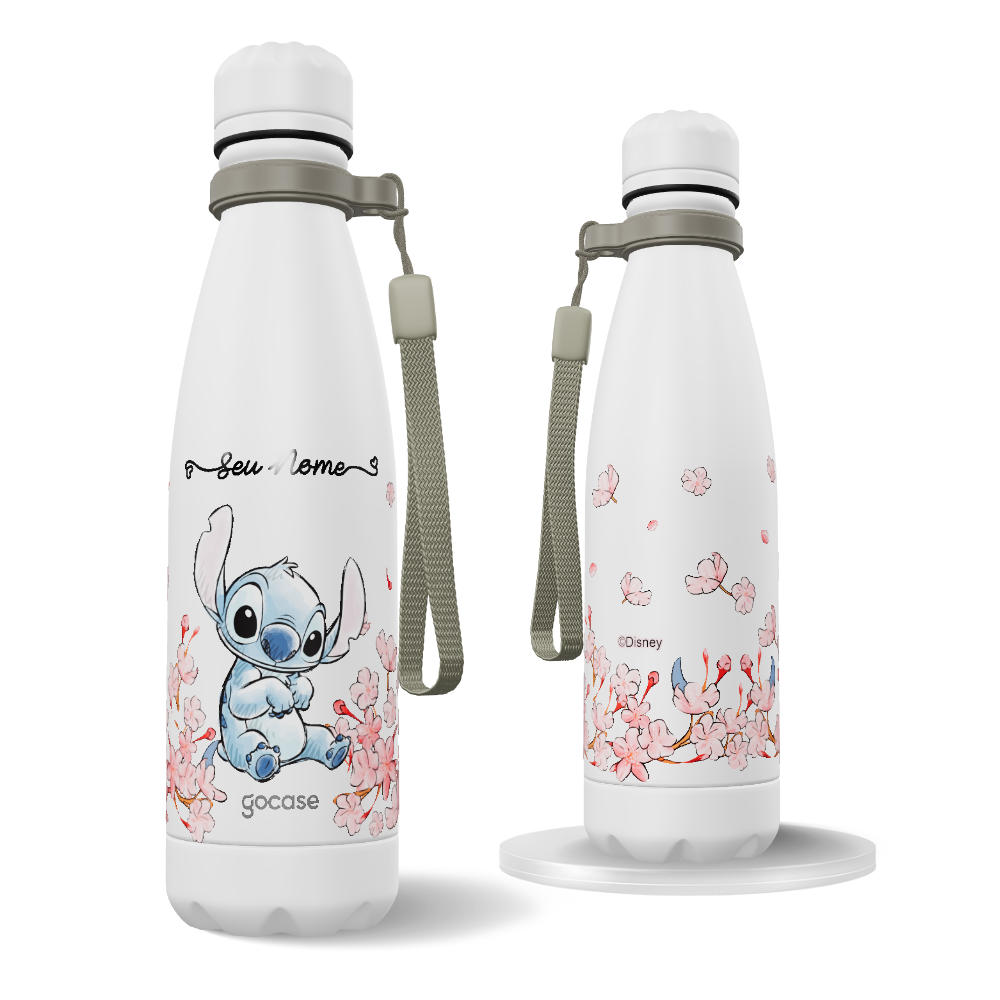 Garrafa Térmica Urban + Ebook - Stitch Classical Rose