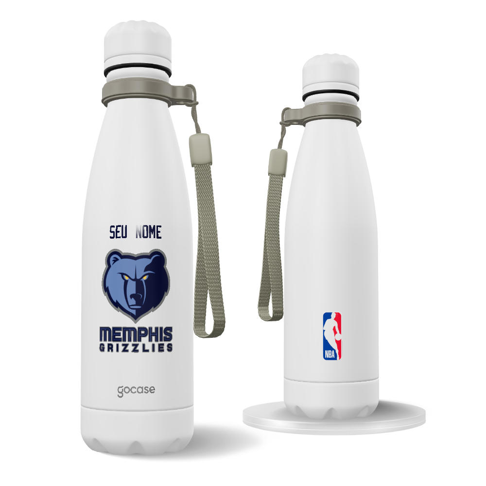 Garrafa Térmica Urban + Ebook - Memphis Grizzlies - Logo