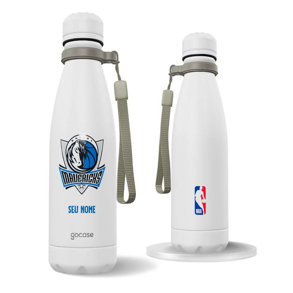 Garrafa Térmica Urban + Ebook - Dallas Mavericks - Logo Garrafa Térmica Urban + Ebook - Dallas Mavericks - Logo