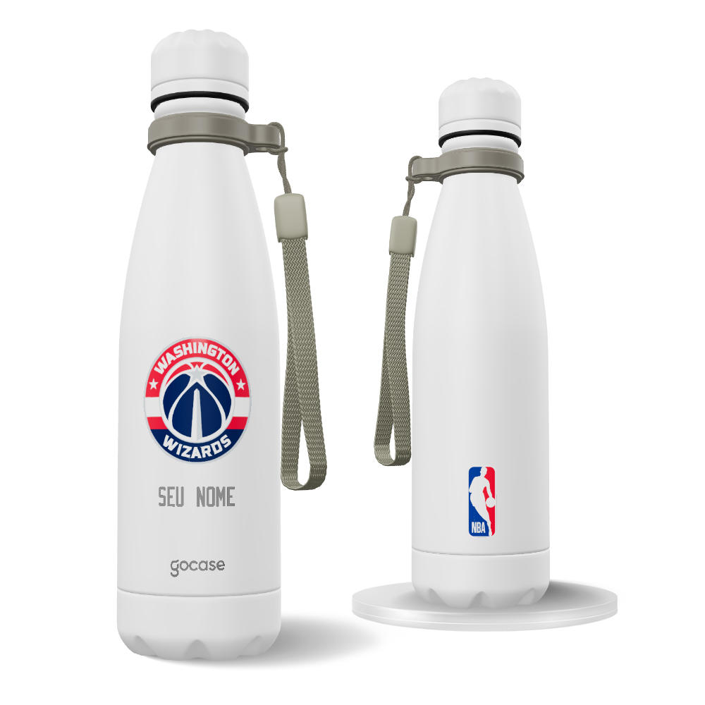 Garrafa Térmica Urban + Ebook - Washington Wizards - Logo Garrafa Térmica Urban + Ebook - Washington Wizards - Logo