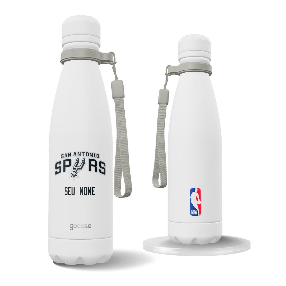 Garrafa Térmica Urban + Ebook - San Antonio Spurs - Logo Garrafa Térmica Urban + Ebook - San Antonio Spurs - Logo