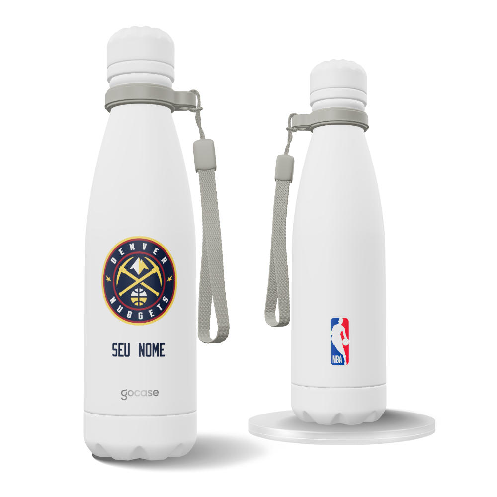 Garrafa Térmica Urban + Ebook - Denver Nuggets - Logo