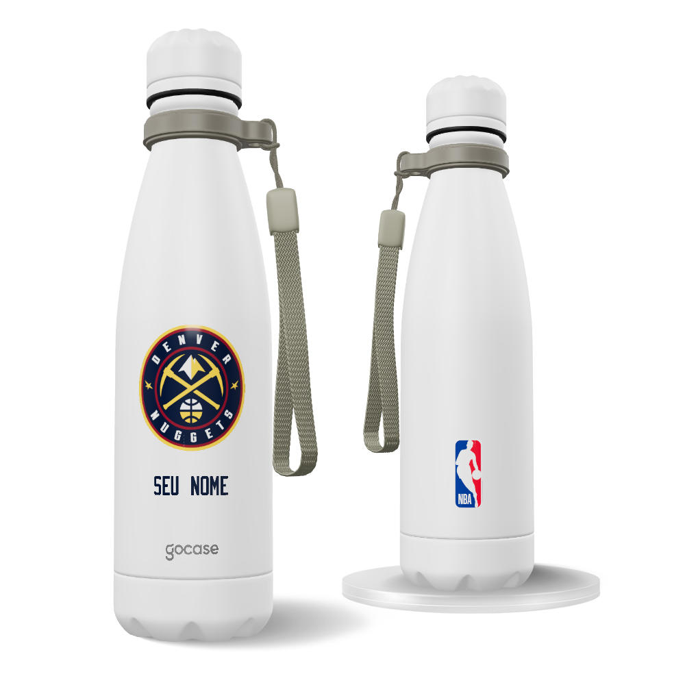 Garrafa Térmica Urban + Ebook - Denver Nuggets - Logo Garrafa Térmica Urban + Ebook - Denver Nuggets - Logo