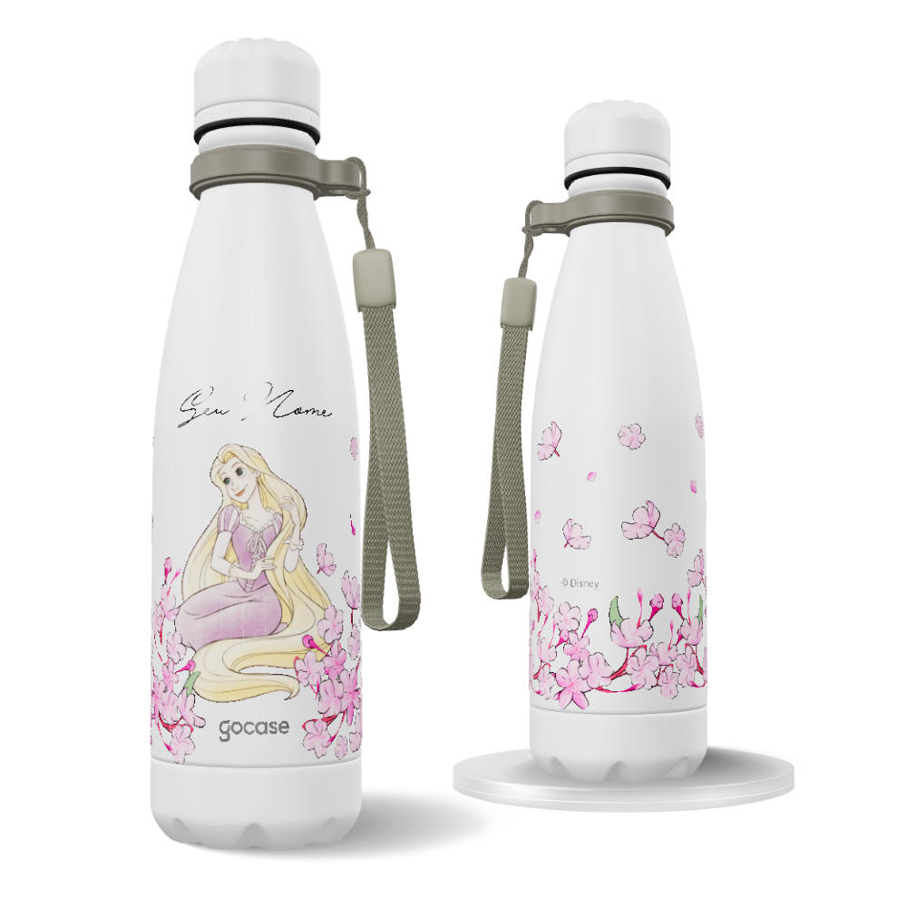 Garrafa Térmica Urban + Ebook - Rapunzel Classical Rose