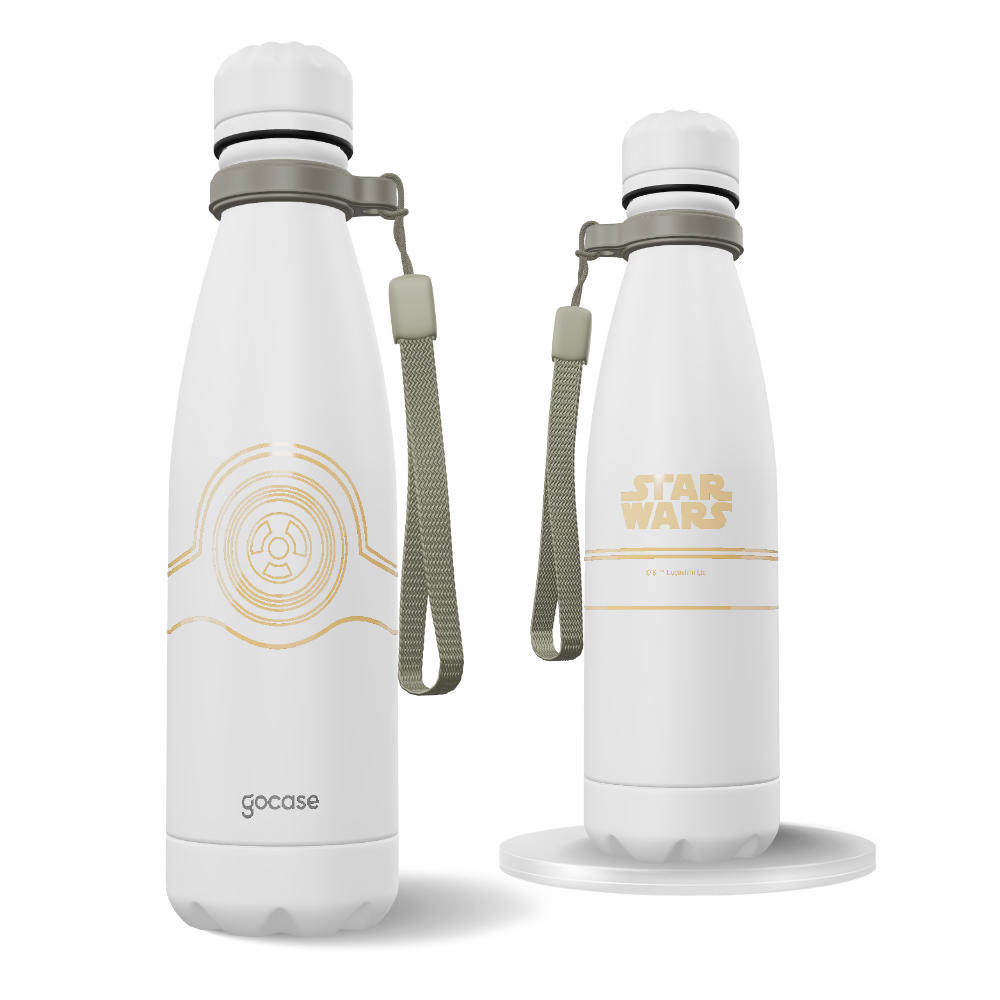 Garrafa Térmica Urban + Ebook - Star Wars - C-3PO
