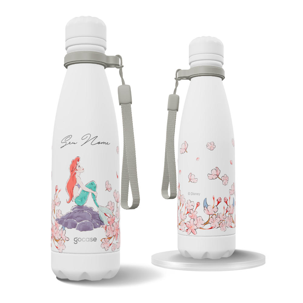 Garrafa Térmica Urban + Ebook - Ariel Classical Rose