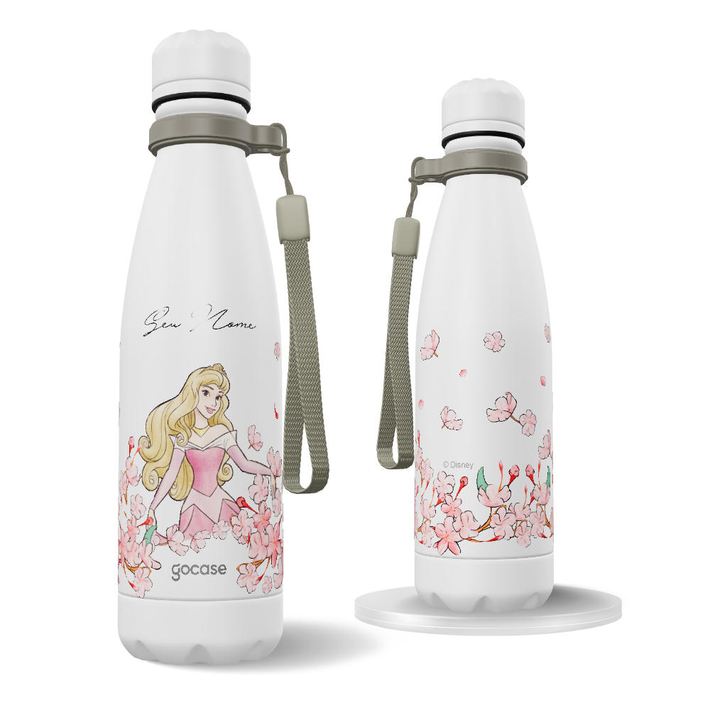 Garrafa Térmica Urban + Ebook - Aurora Classical Rose