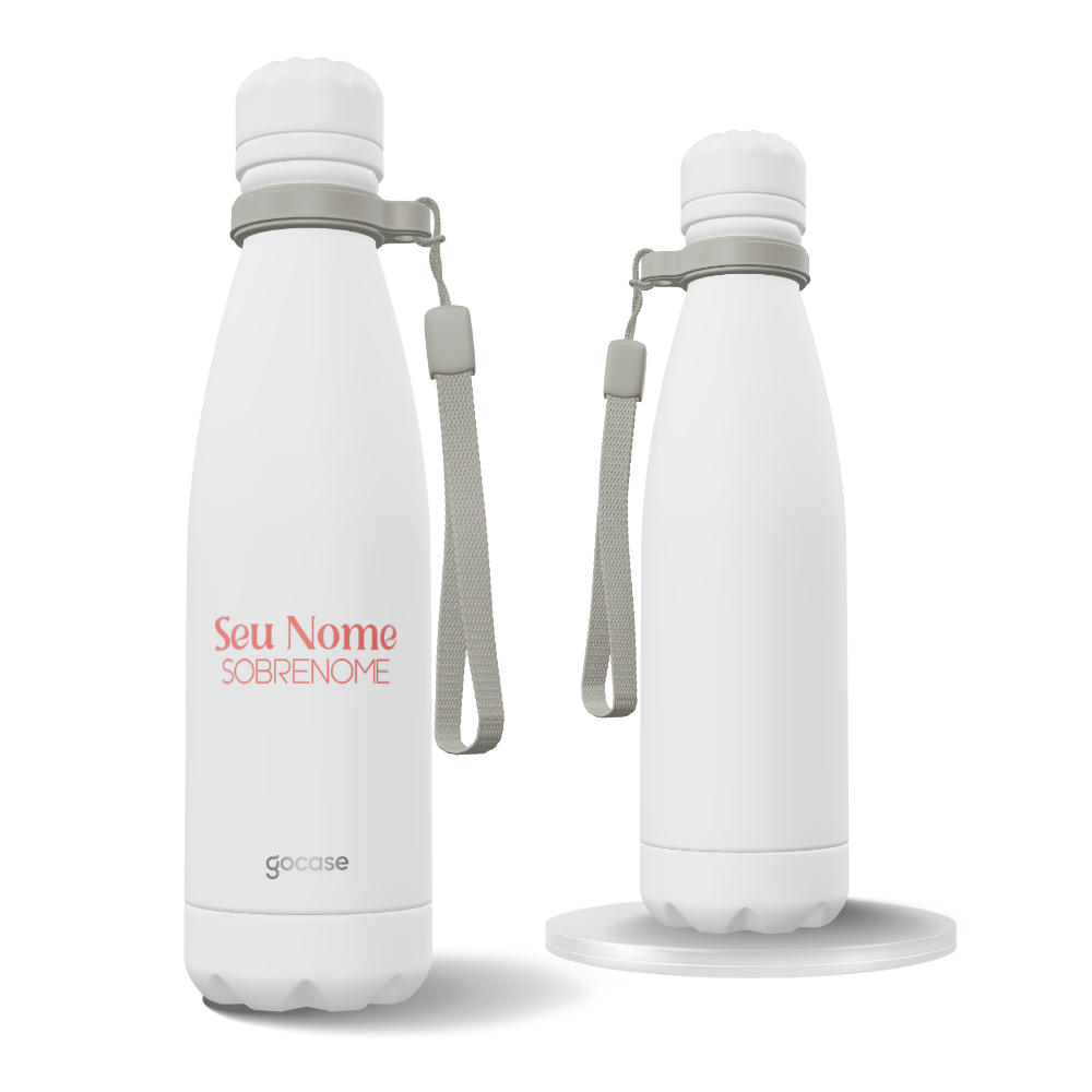 Garrafa Térmica Urban + Ebook - Luxury Name