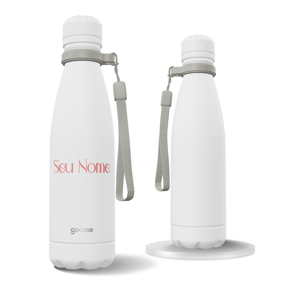 Garrafa Térmica Urban + Ebook - Typography