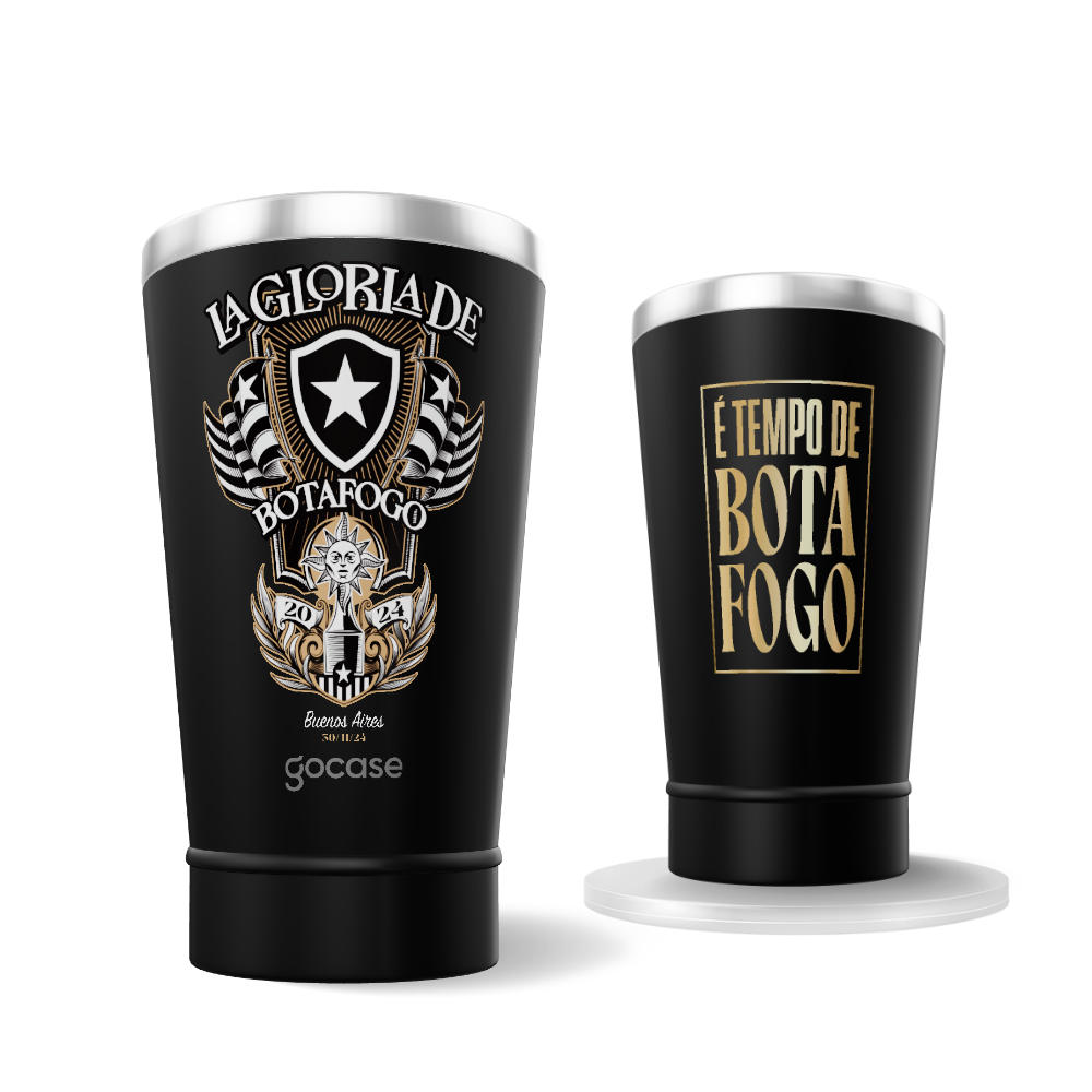 Copo Térmico Cerveja + Ebook - Botafogo - La Gloria 2024