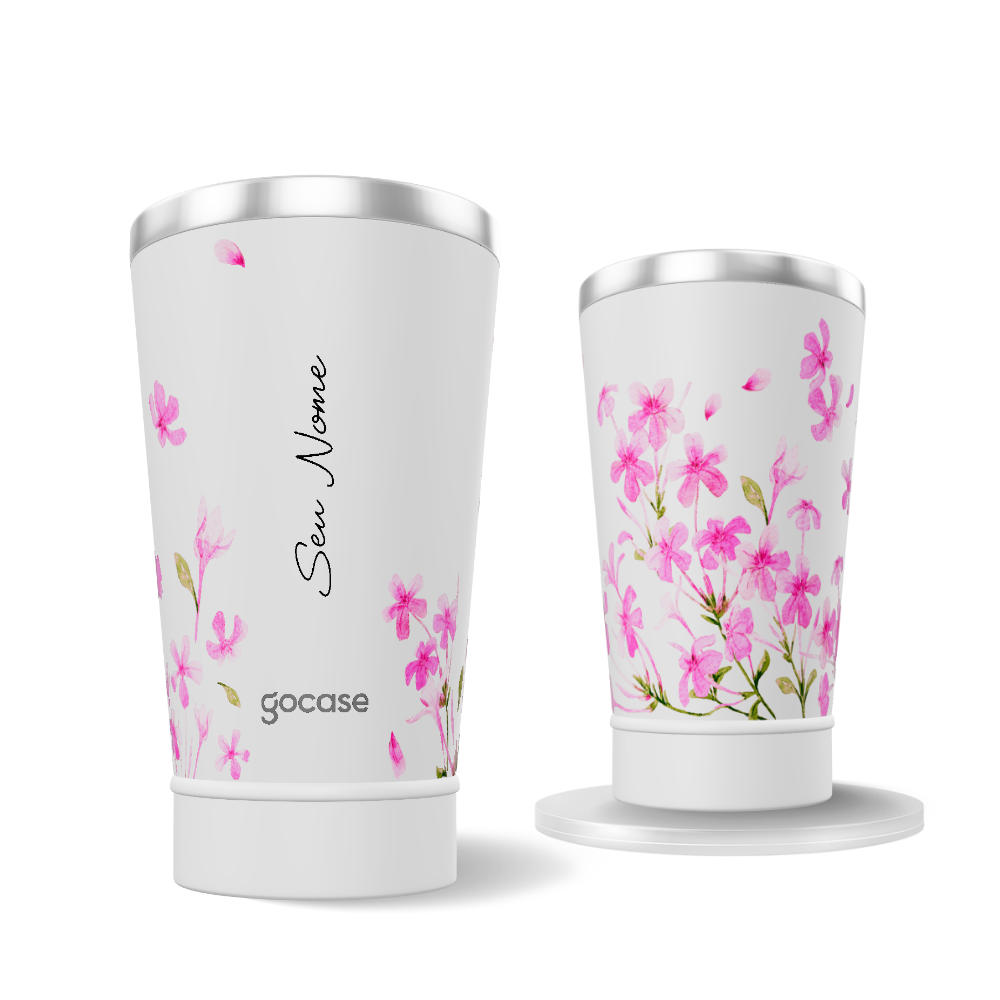 Copo Térmico + Ebook - Bela Flor 360º