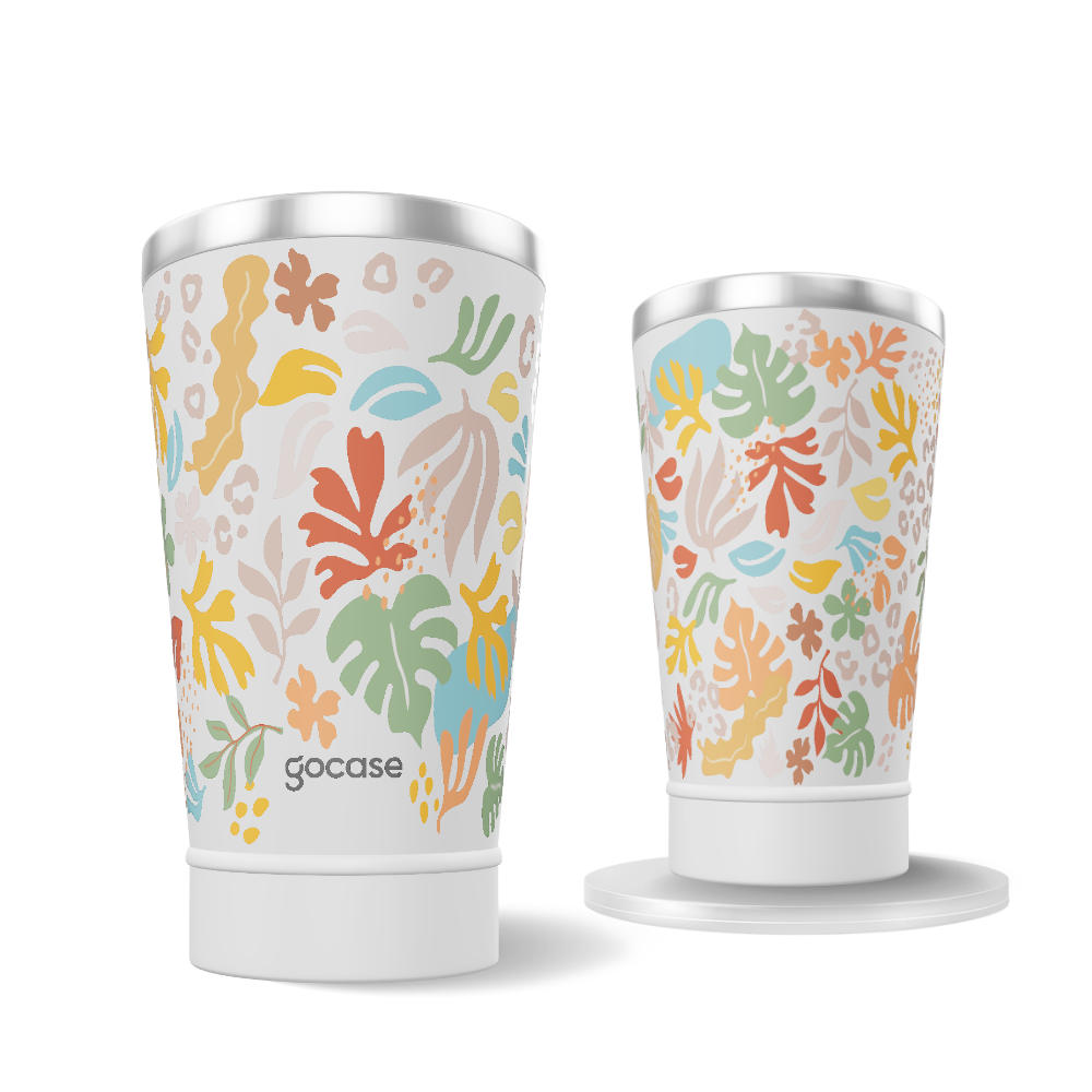 Copo Térmico + Ebook - Selva Pattern