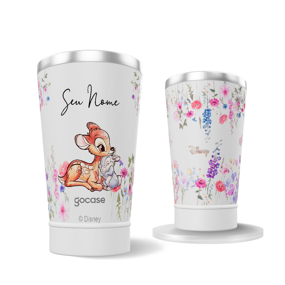 Copo Térmico + Ebook - Bambi Garden 360º