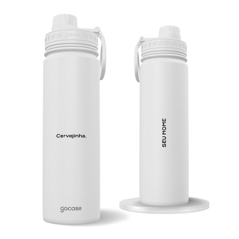 Garrafa Térmica Fresh + Ebook - Frases Cervejinha
