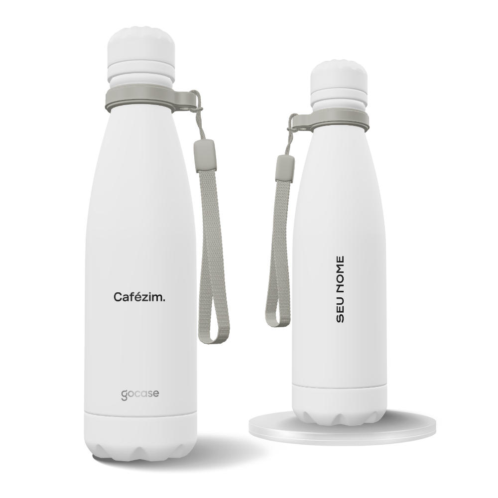 Garrafa Térmica Urban + Ebook - Frases Cafezim