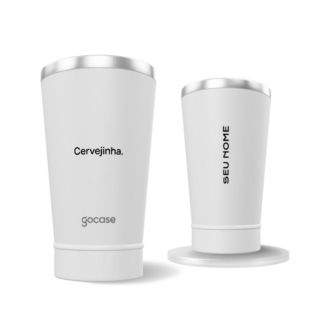 Copo Térmico + Ebook - Frases Cervejinha