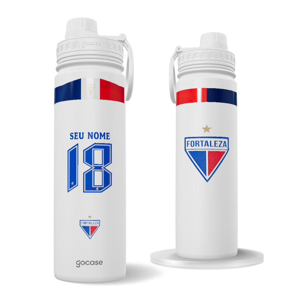 Garrafa Térmica Fresh + Ebook - Fortaleza - Uniforme Glória 2025 P