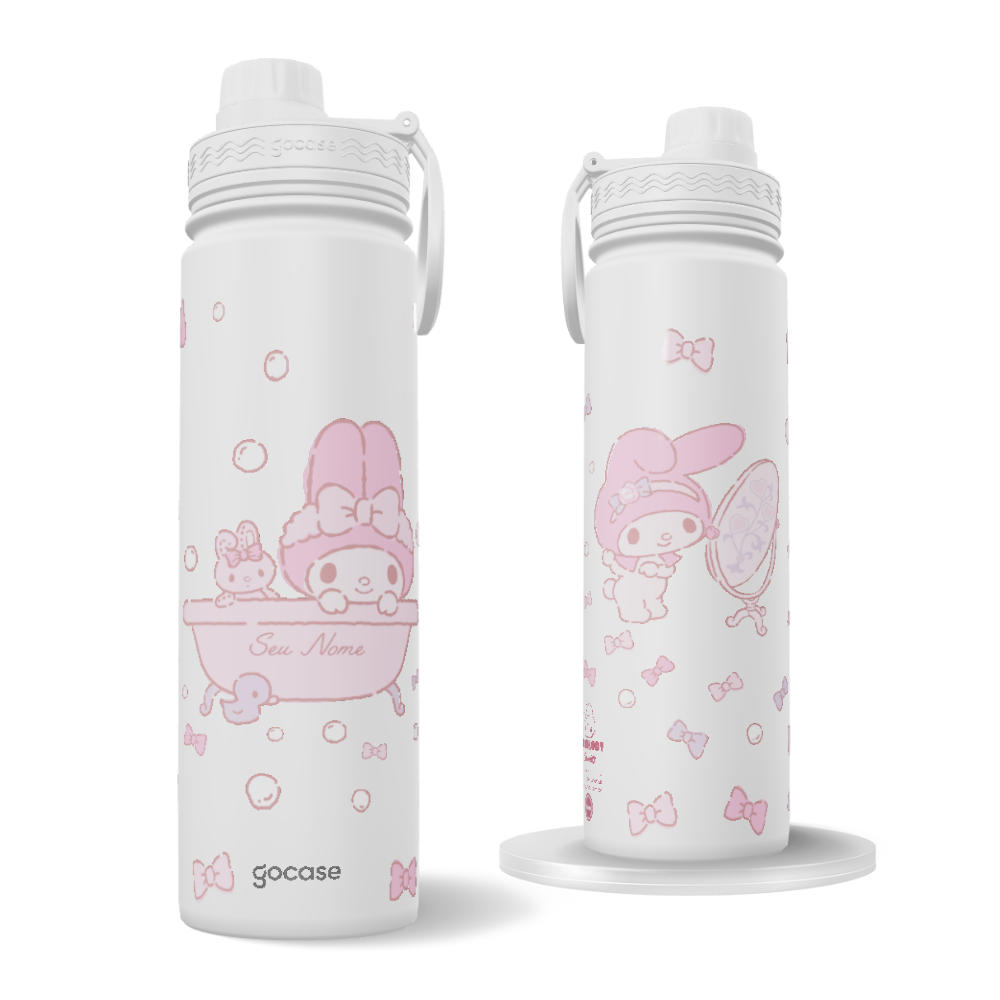 Garrafa Térmica Fresh + Ebook - My Melody 50 - Get Ready With Me