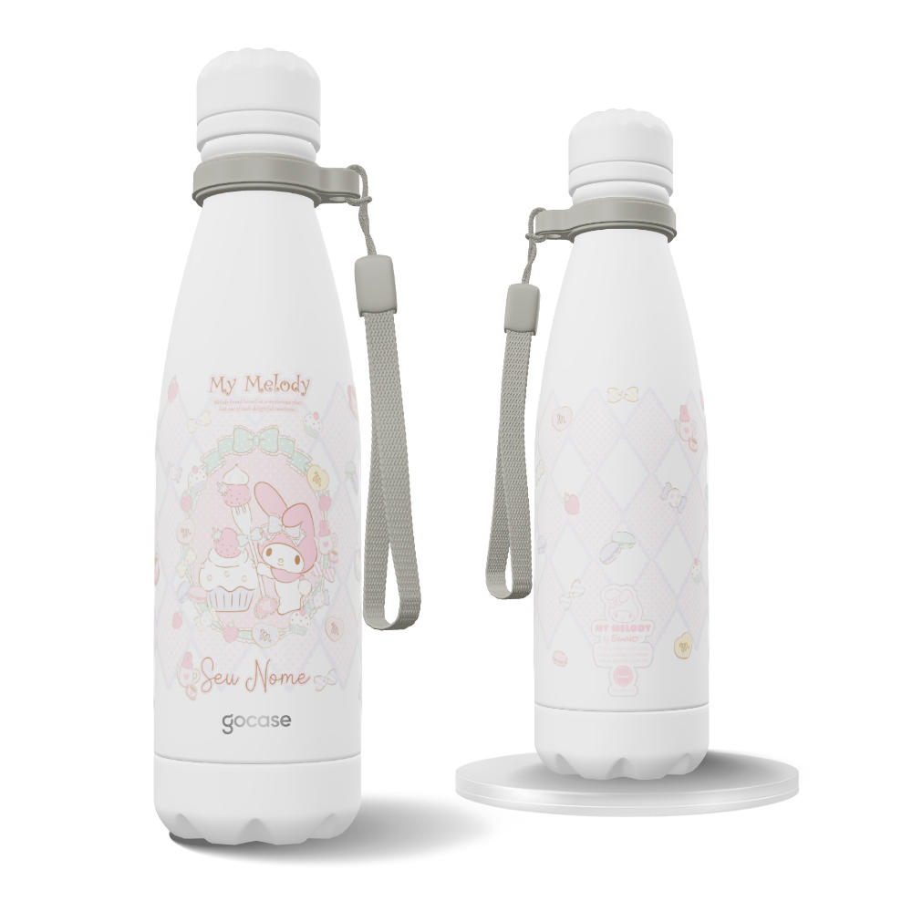 Garrafa Térmica Urban + Ebook - My Melody 50 - Sugar Dream