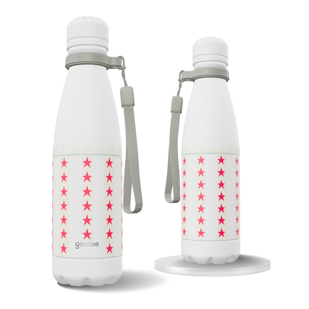 Garrafa Térmica Urban + Ebook - Raízes do Brasil - Saquinho São Cosme e Damião