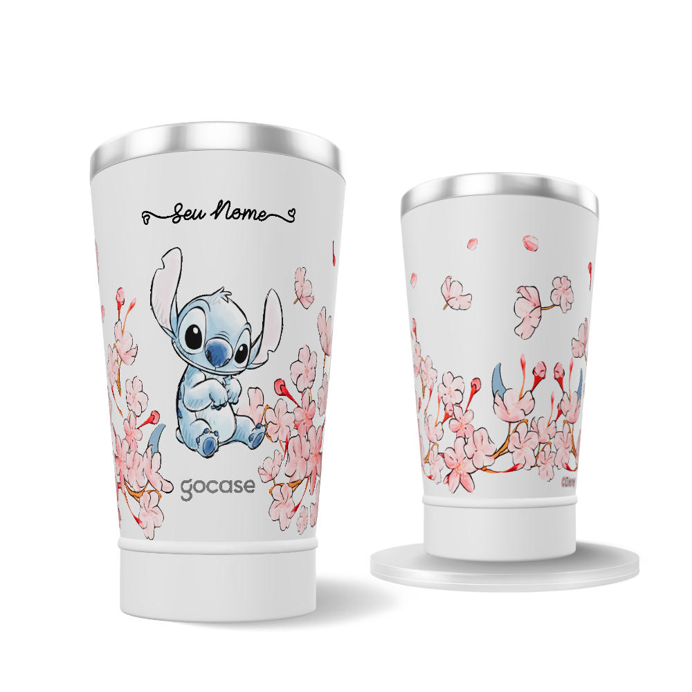 Copo Térmico + Ebook - Stitch Classical Rose