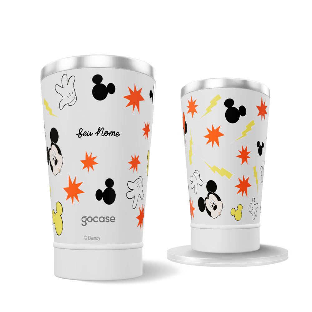 Copo Térmico + Ebook - Mickey Elements