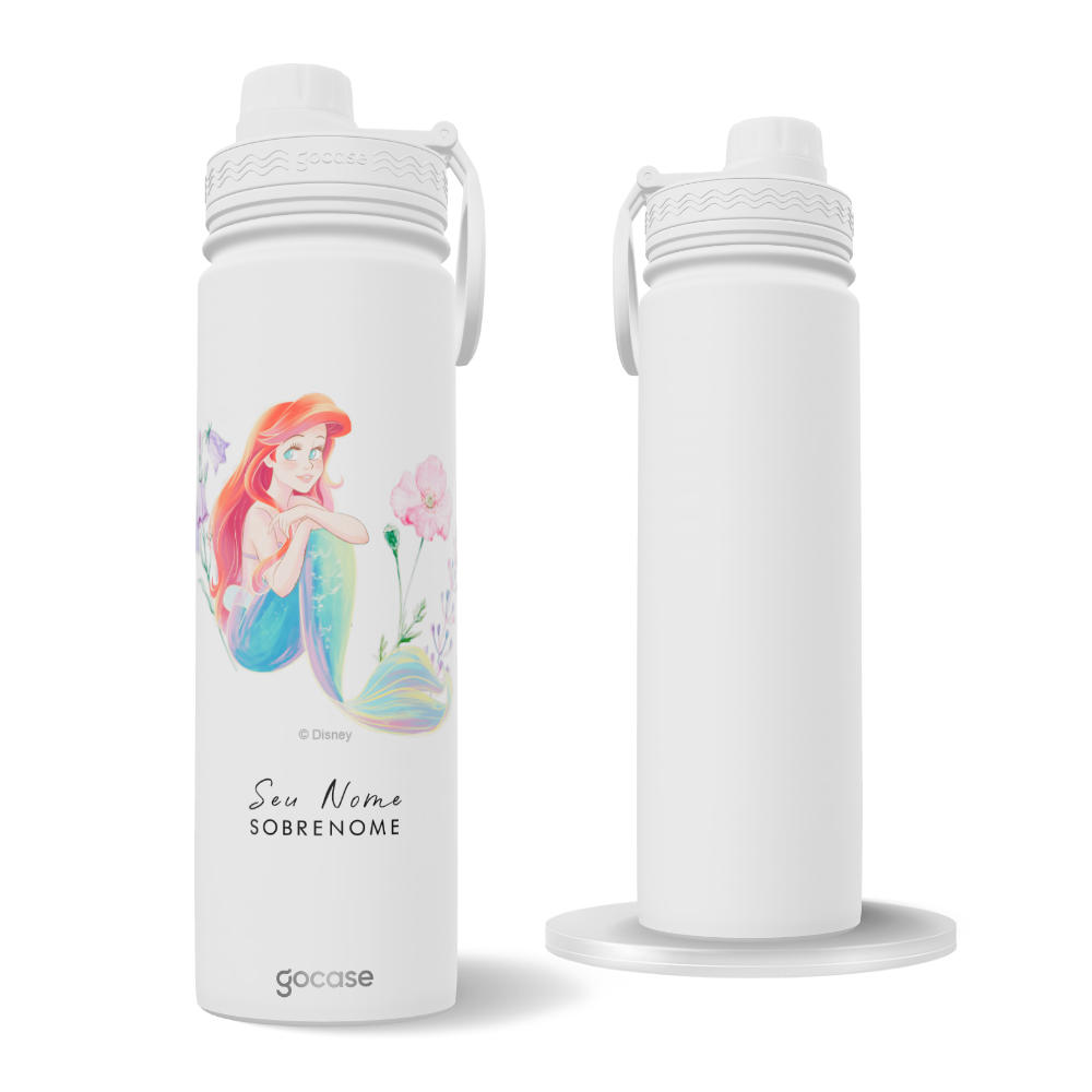 Garrafa Térmica Fresh + Ebook - Ariel Garden