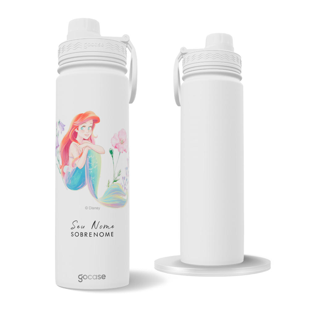 Garrafa Térmica Fresh + Ebook - Ariel Garden