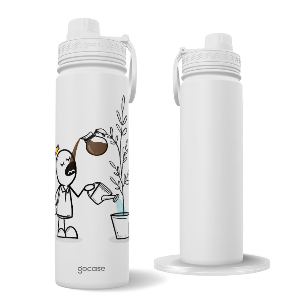 Garrafa Térmica Fresh + Ebook - Life on a Draw - Regar Café