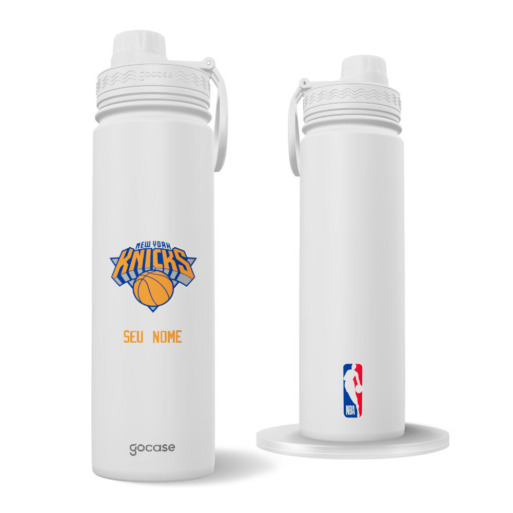 Garrafa Térmica Fresh + Ebook - New York Knicks - Logo Garrafa Térmica Fresh + Ebook - New York Knicks - Logo