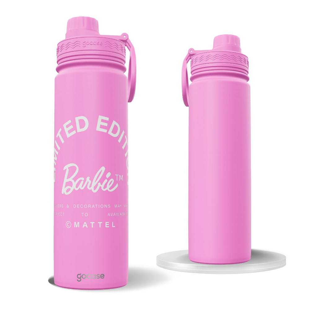 Garrafa Térmica Fresh + Ebook - Barbie - Limited Edition Pink
