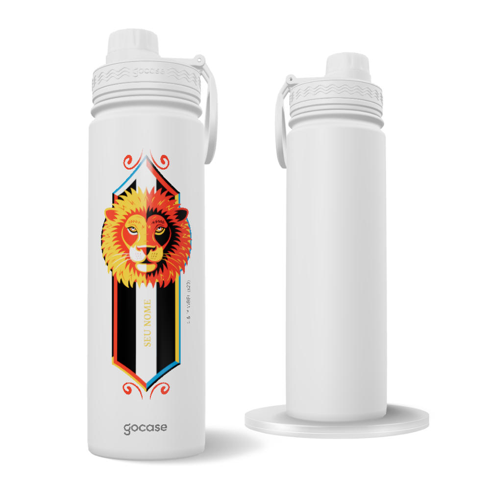 Garrafa Térmica Fresh + Ebook - Escudo Gryffindor