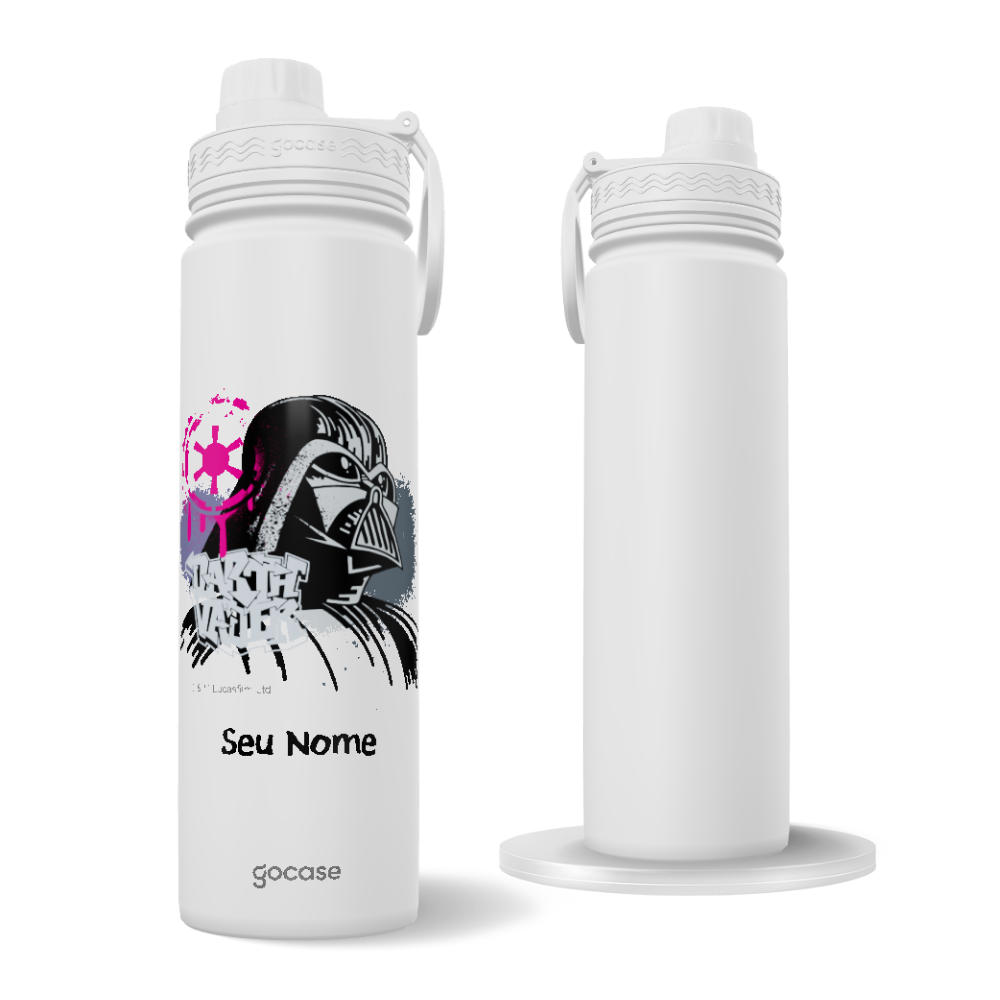 Garrafa Térmica Fresh + Ebook - Star Wars - Darth Vader Grafitte