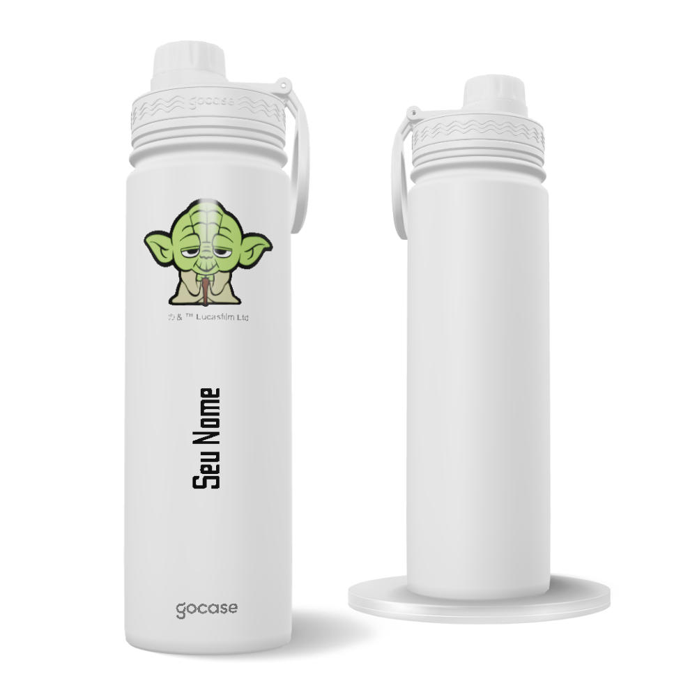Garrafa Térmica Fresh + Ebook - Yoda Cute