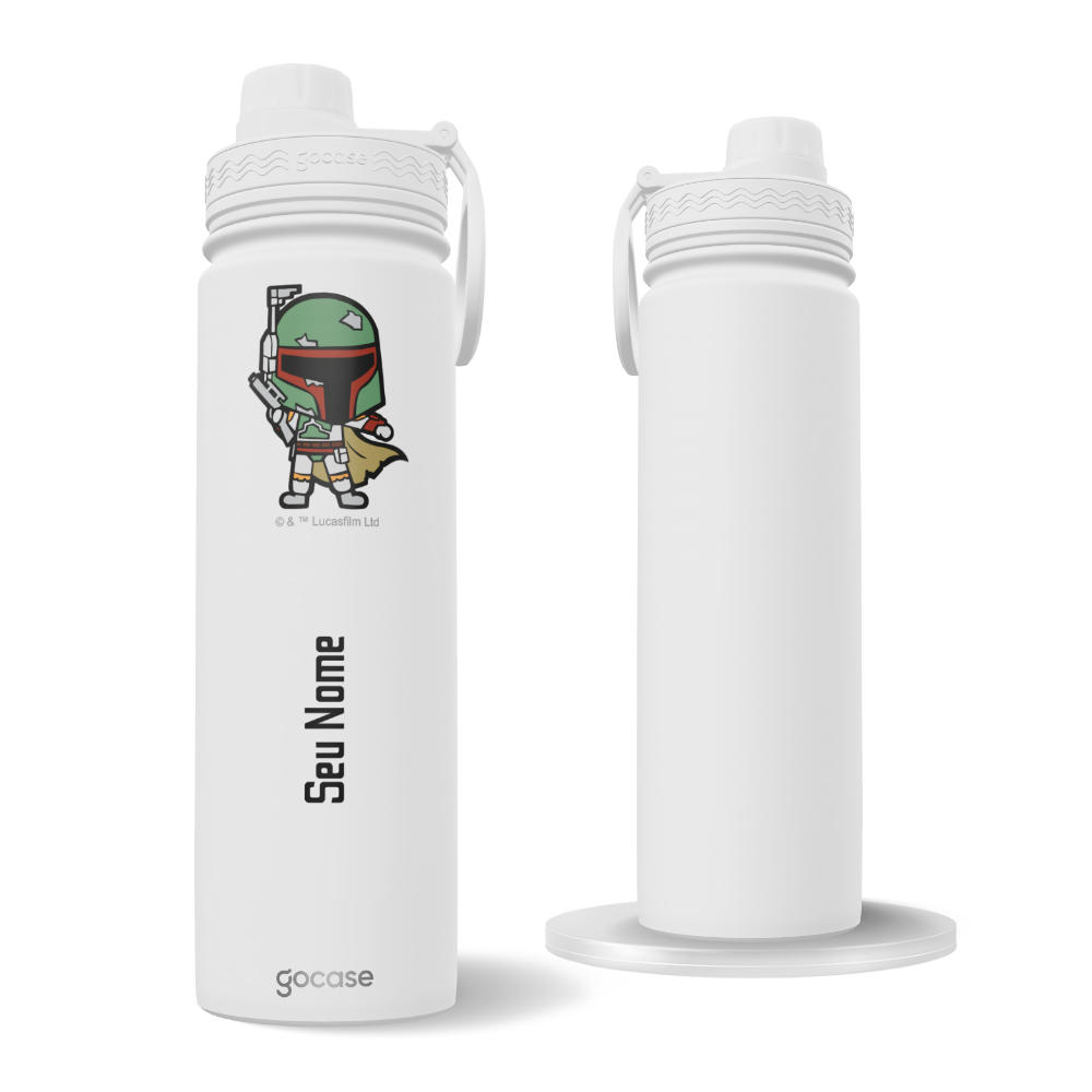 Garrafa Térmica Fresh + Ebook - Artilheiro Star Wars