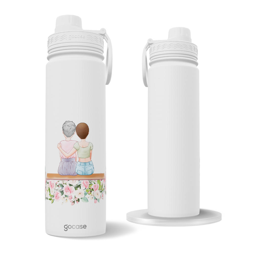 Garrafa Térmica Fresh + Ebook - Mãe, Meu Melhor Presente