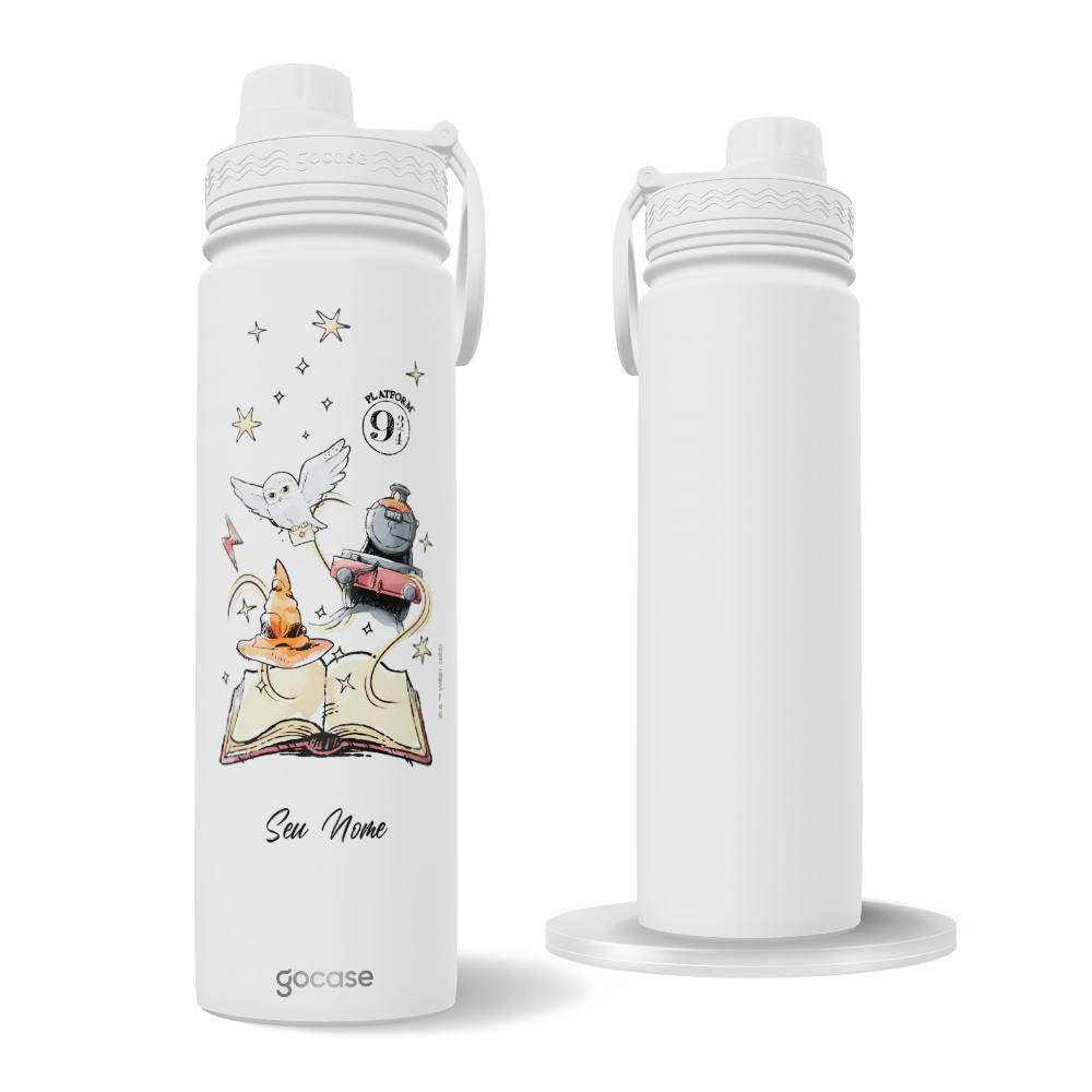 Garrafa Térmica Fresh + Ebook - Itens Mágicos