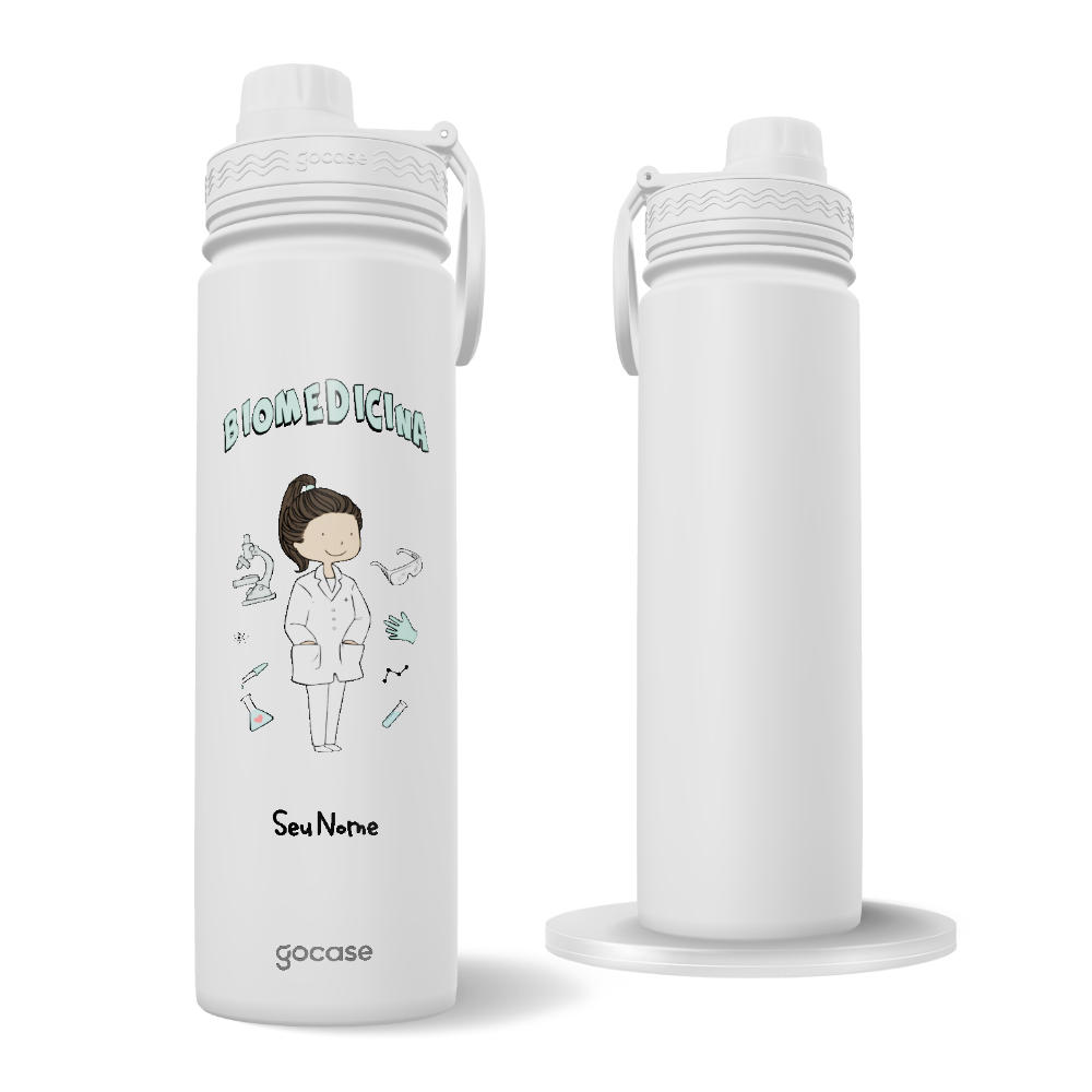 Garrafa Térmica Fresh + Ebook - Biomedicina