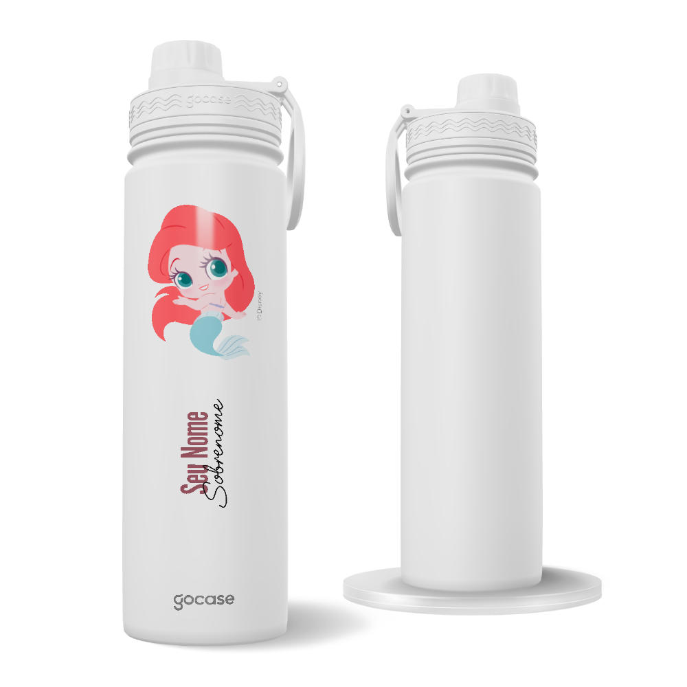 Garrafa Térmica Fresh + Ebook - Ariel Cute