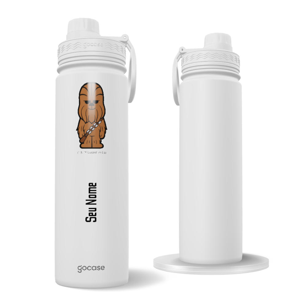 Garrafa Térmica Fresh + Ebook - Chewbacca Cute