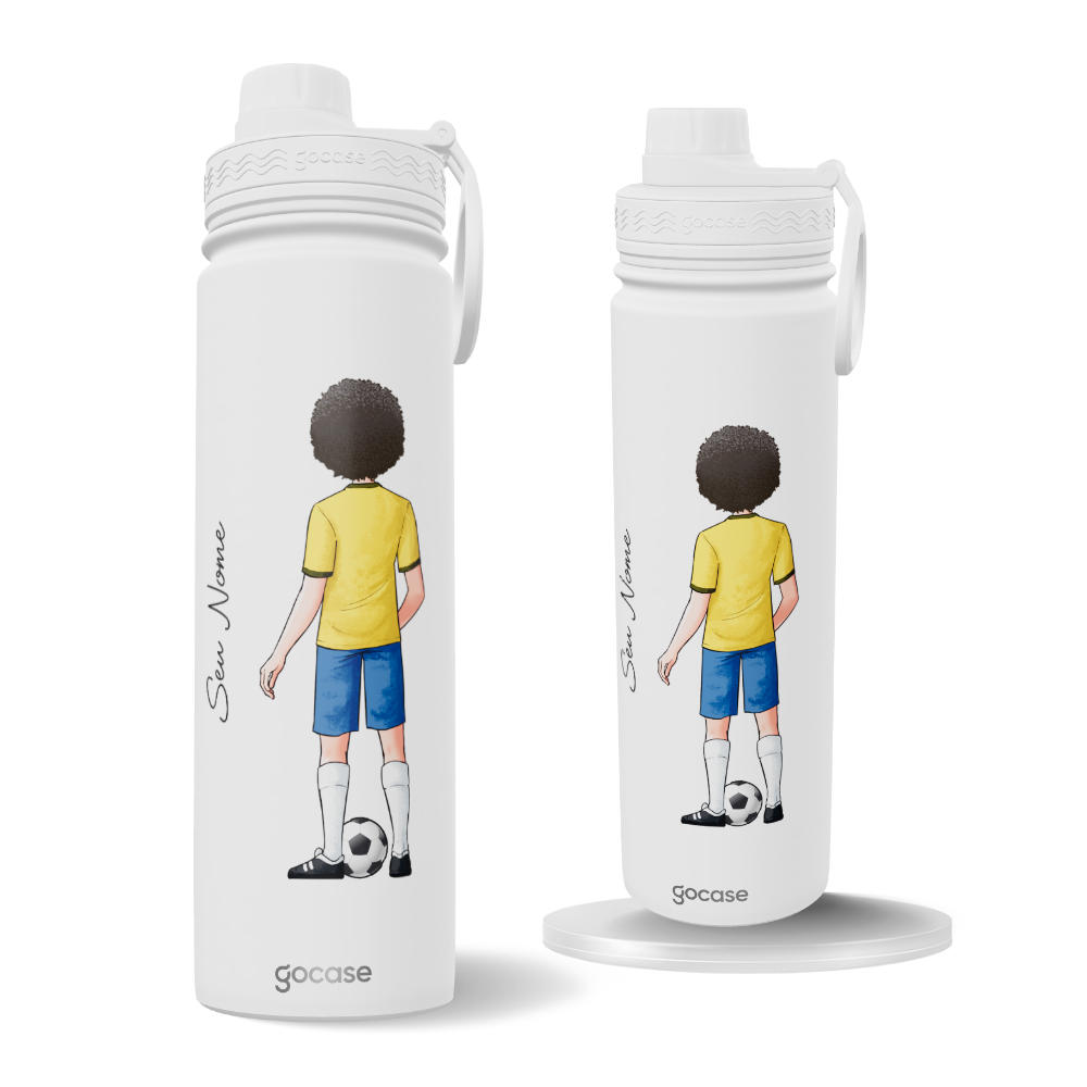 Garrafa Térmica Fresh + Ebook - Garoto Esportes