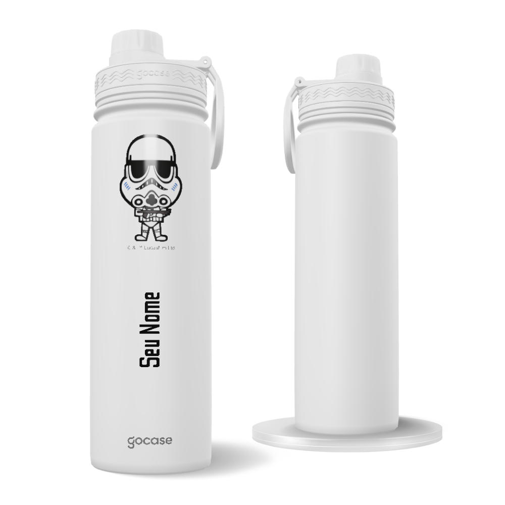 Garrafa Térmica Fresh + Ebook - Stormtroopers Cute