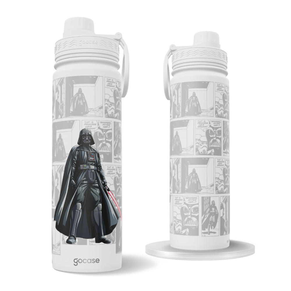 Garrafa Térmica Fresh + Ebook - Star Wars - HQ Darth Vader