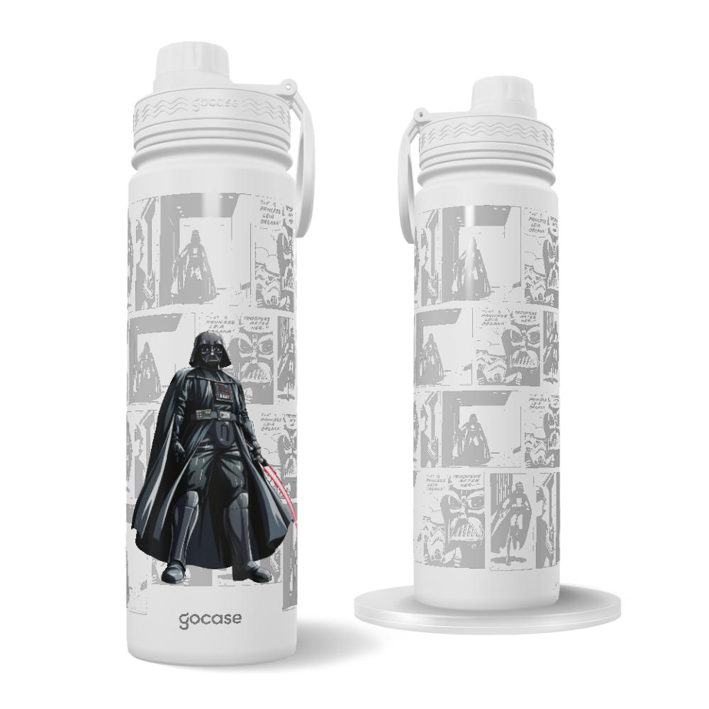 Garrafa Térmica Fresh + Ebook - Star Wars - HQ Darth Vader