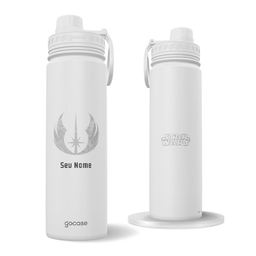 Garrafa Térmica Fresh + Ebook - Star Wars - Obi-Wan - Ordem Jedi