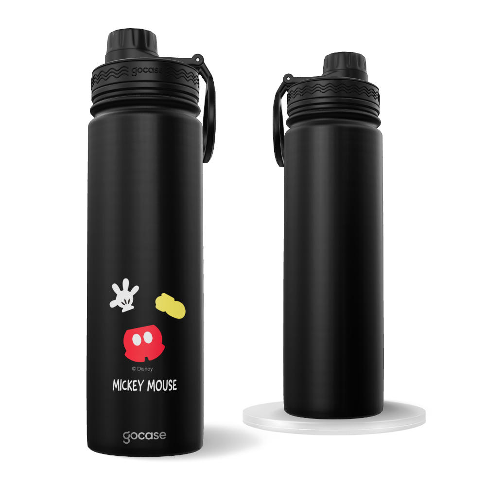 Garrafa Térmica Fresh + Ebook - Mickey e Amigos - Mickey Minimalista
