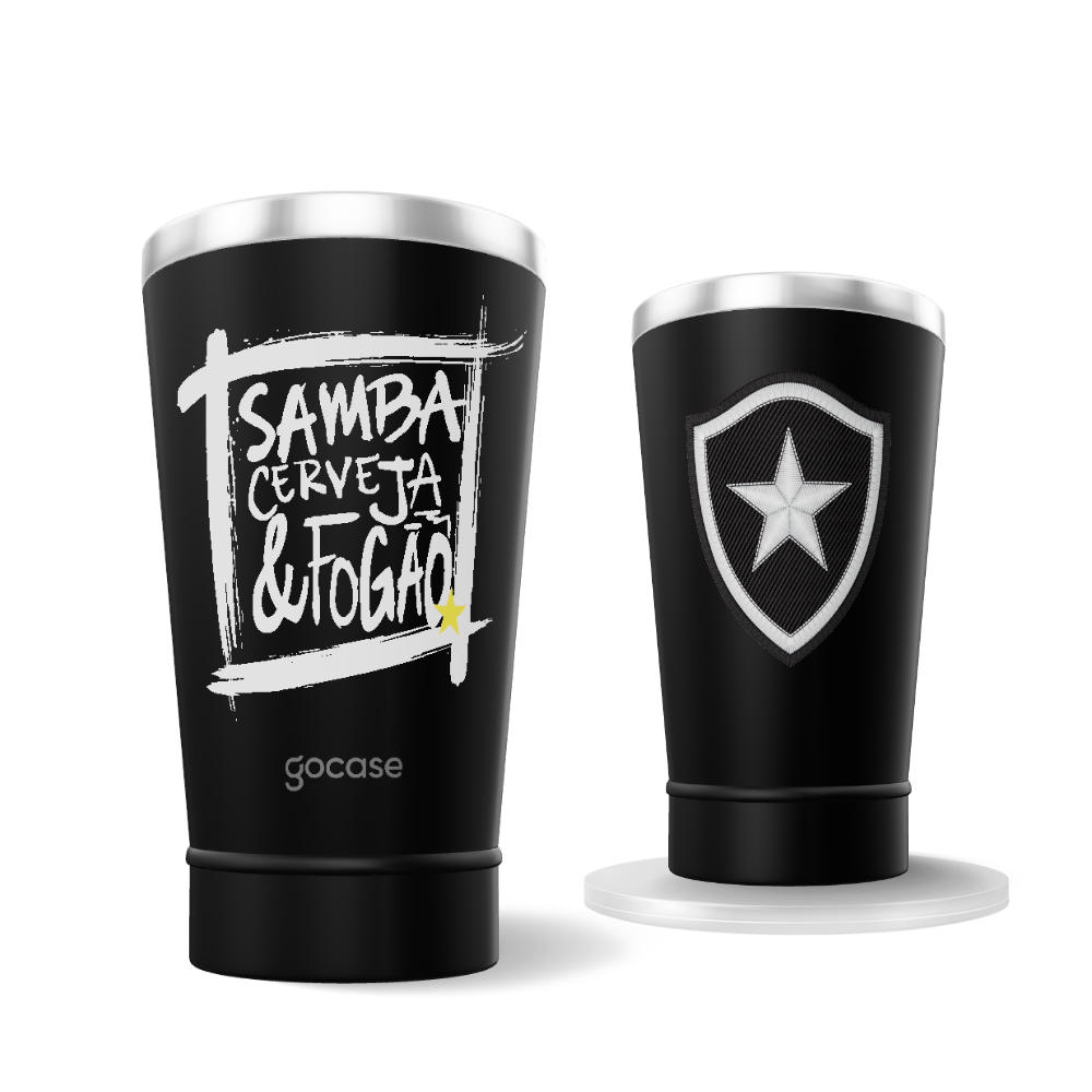  Copo Térmico Cerveja + Ebook - Botafogo Samba & Cerveja