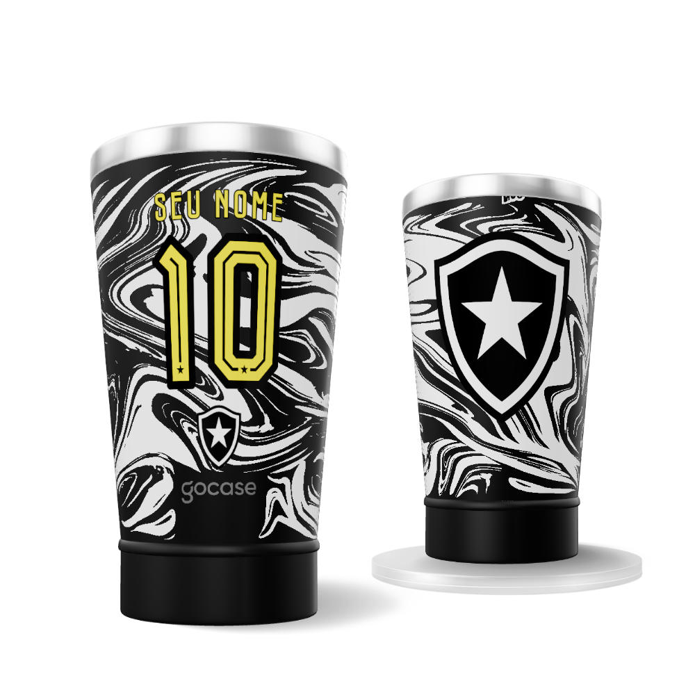  Copo Térmico Cerveja + Ebook - Botafogo Uniforme 4 2024 P